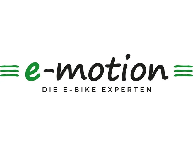 e-motion die e-bike experten logo grafik