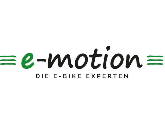 e-motion die e-bike experten logo grafik